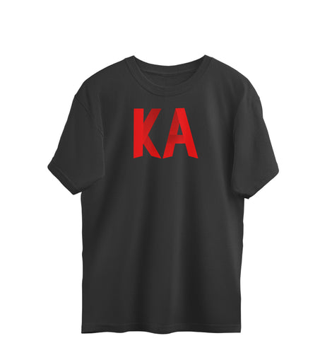 KA  - Kannada Over Size T-Shirt