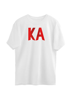 KA  - Kannada Over Size T-Shirt